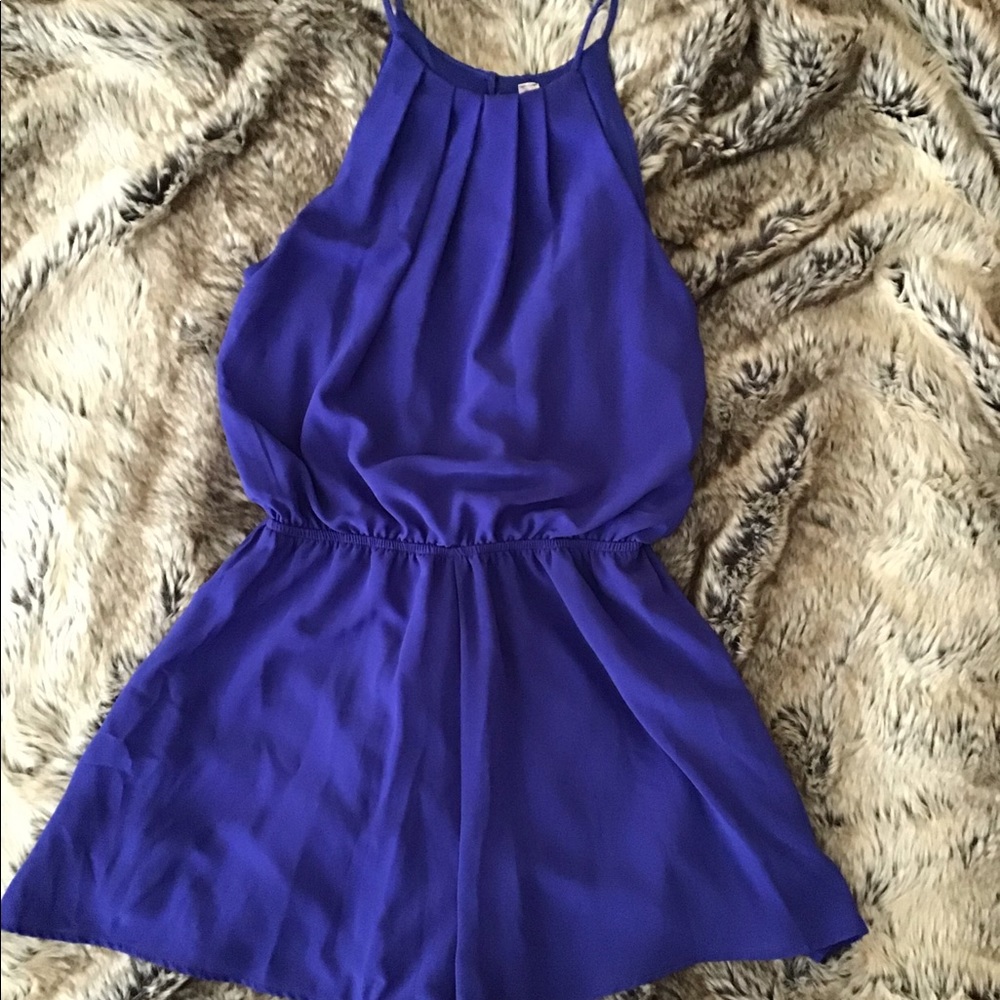 Royal Blue Romper